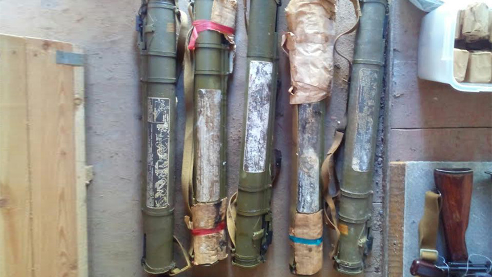 Склад боеприпасов обнаружен в одном из гаражных кооперативов Сергиева Пасада Фото: СК РФ