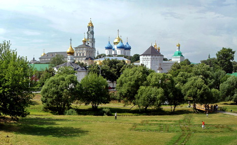 Троице-Сергиева Лавра – в первой десятке достопримечательностей страны!
